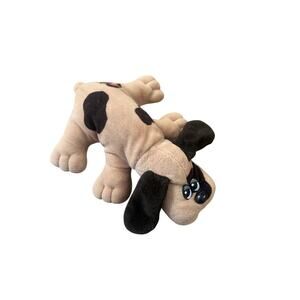 Pound Puppy Plush Brown Dog Small Vintage Stuffed animal 9"